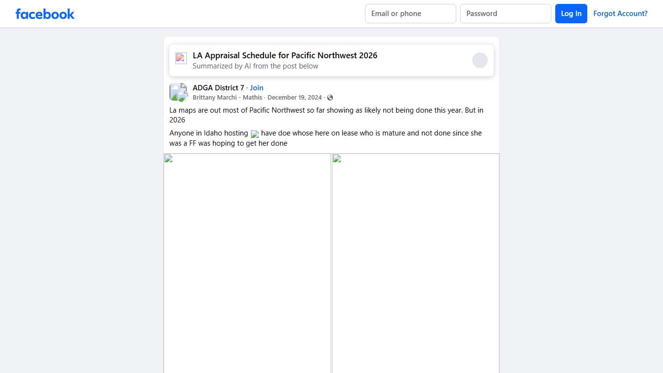ADGA District 7 La maps are out most of Pacific Northwest so far showing as likely not being done this year Facebook