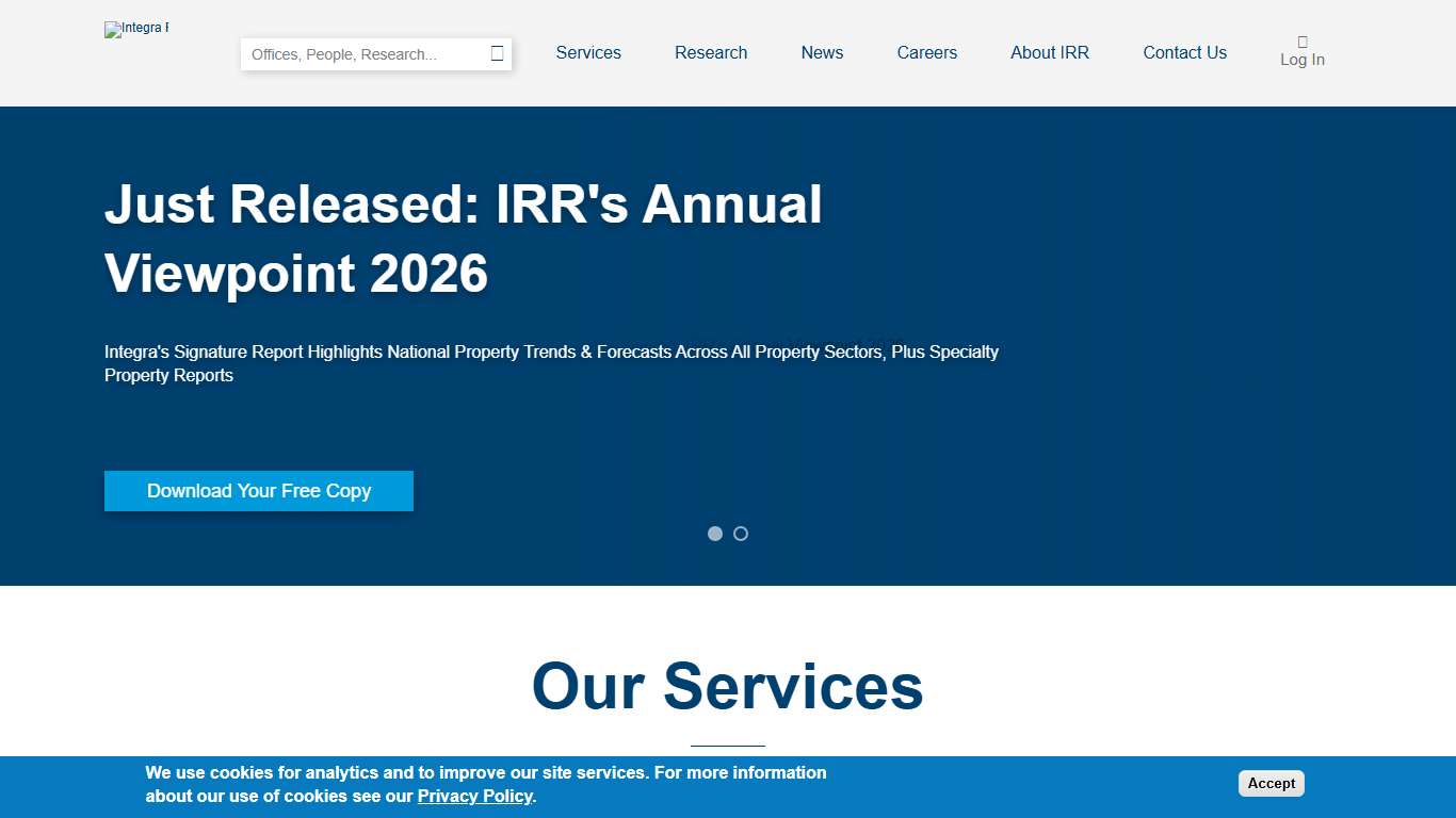 Integra Realty Resources Commercial Real Estate Services